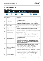 Предварительный просмотр 7 страницы Logic LG-SS601M User Manual