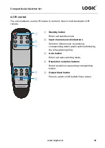 Предварительный просмотр 18 страницы Logic LG-SS601M User Manual