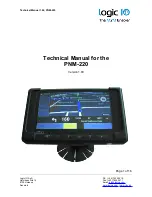 Logic PNM-220 Technical Manual preview