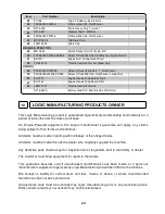 Предварительный просмотр 24 страницы Logic TRM120 Operator'S Manual