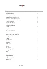 Preview for 2 page of Logic X5 Lite User Manual