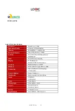 Preview for 22 page of Logic X5 Lite User Manual