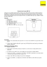 Preview for 13 page of Logic3 i-Station Studio MIP199 User Manual