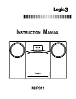 Preview for 1 page of Logic3 i-Station11 Instruction Manual