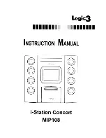 Preview for 1 page of Logic3 MIP108 Instruction Manual