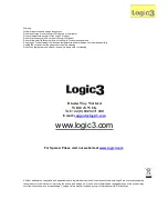 Предварительный просмотр 16 страницы Logic3 /nw804 Instruction Manual