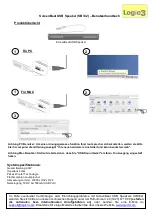 Предварительный просмотр 3 страницы Logic3 ScreenBeat SB332 Manual