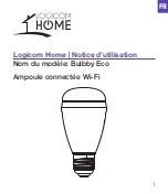 Logicom Home Bulbby Eco User Manual предпросмотр