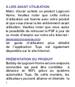 Preview for 2 page of Logicom Home Bulbby Eco User Manual