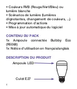 Preview for 4 page of Logicom Home Bulbby Eco User Manual