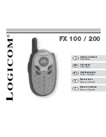 Preview for 1 page of LOGICOM FX 100 User Manual