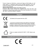 Preview for 22 page of LOGICOM Le Wave Quick Start Manual