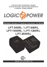 Preview for 1 page of LogicPower LPT-1000RL User Manual