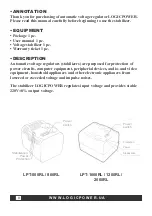 Preview for 10 page of LogicPower LPT-1000RL User Manual