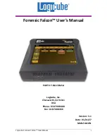 Предварительный просмотр 1 страницы Logicube F-FALCON-SA User Manual