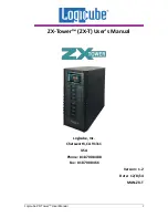 Logicube ZX-Tower User Manual preview