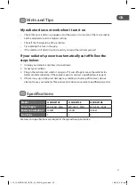 Preview for 23 page of Logik L10ORW13E Instruction Manual