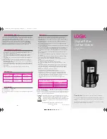 Preview for 1 page of Logik L12FCB10 Instruction Manual