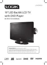 Logik L19LDVB19 Instruction Manual предпросмотр