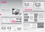 Preview for 1 page of Logik L26FE12N Quick Start Manual