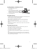 Preview for 9 page of Logik L2STB11 Instruction Manual