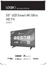 Preview for 1 page of Logik L55UE17 Instruction Manual