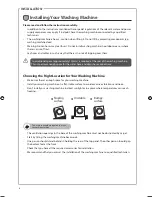 Preview for 6 page of Logik L612WM12 Installation Manual / Instruction Manual