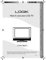 Logik LCXW19LN2D User Manual предпросмотр