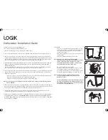 Logik LDW45S10 Installation Manual предпросмотр