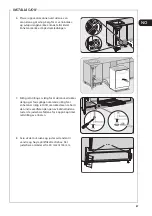 Preview for 47 page of Logik LDW45W12N Installation Instructions Manual