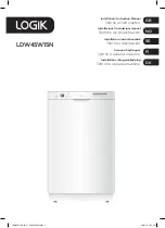 Preview for 1 page of Logik LDW45W15N Installation Instructions Manual