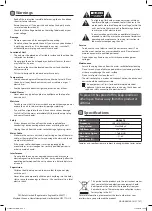 Предварительный просмотр 2 страницы Logik LIAA4614E Instruction Manual