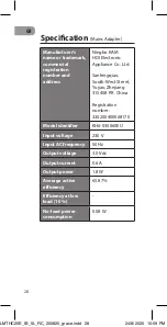 Preview for 28 page of Logik LMTHC20E Instruction Manual