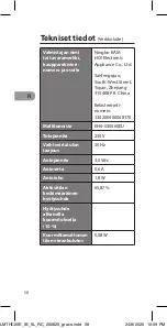 Preview for 58 page of Logik LMTHC20E Instruction Manual