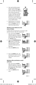 Preview for 11 page of Logik LRC5N110 Instruction Manual