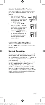 Preview for 15 page of Logik LRC5N110 Instruction Manual