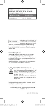 Preview for 20 page of Logik LRC5N110 Instruction Manual