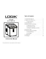 Preview for 1 page of Logik MZB 15 SS Instruction Manual