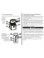 Preview for 3 page of Logik MZB 15 SS Instruction Manual