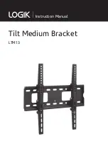 Preview for 1 page of Logik Tilt Medium Bracket Instruction Manual