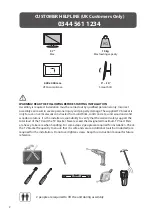 Preview for 2 page of Logik Tilt Medium Bracket Instruction Manual