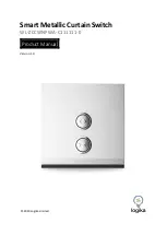 Preview for 1 page of logika Smart Metallic Curtain Switch Product Manual