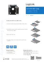 Preview for 2 page of LogiLink AD0016 Quick Start Manual