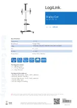 Предварительный просмотр 3 страницы LogiLink BP0025 Manual