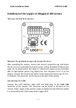 Logipix LPIX15-01-S-ABF Quick Installation Manual предпросмотр