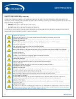 Предварительный просмотр 6 страницы Logiquip DRI-STOR Installation & User Manual