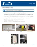 Предварительный просмотр 22 страницы Logiquip DRI-STOR Installation & User Manual