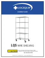 Preview for 1 page of Logiquip LQS WIRE SHELVING Assembly Manual