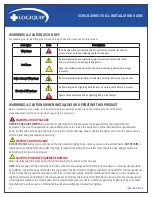 Предварительный просмотр 4 страницы Logiquip SS32 Use & Installation Manual