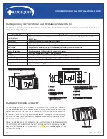 Предварительный просмотр 20 страницы Logiquip SS32 Use & Installation Manual